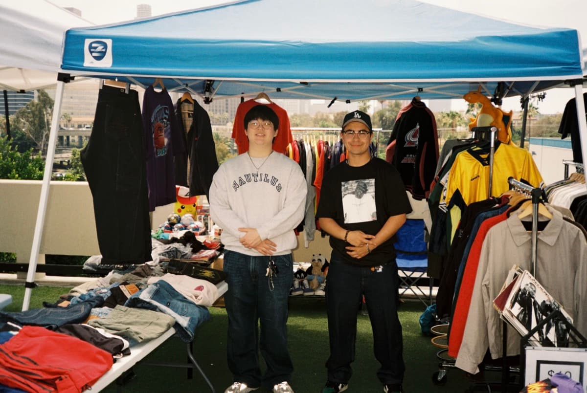 Running vintage and resell at LA flea markets.